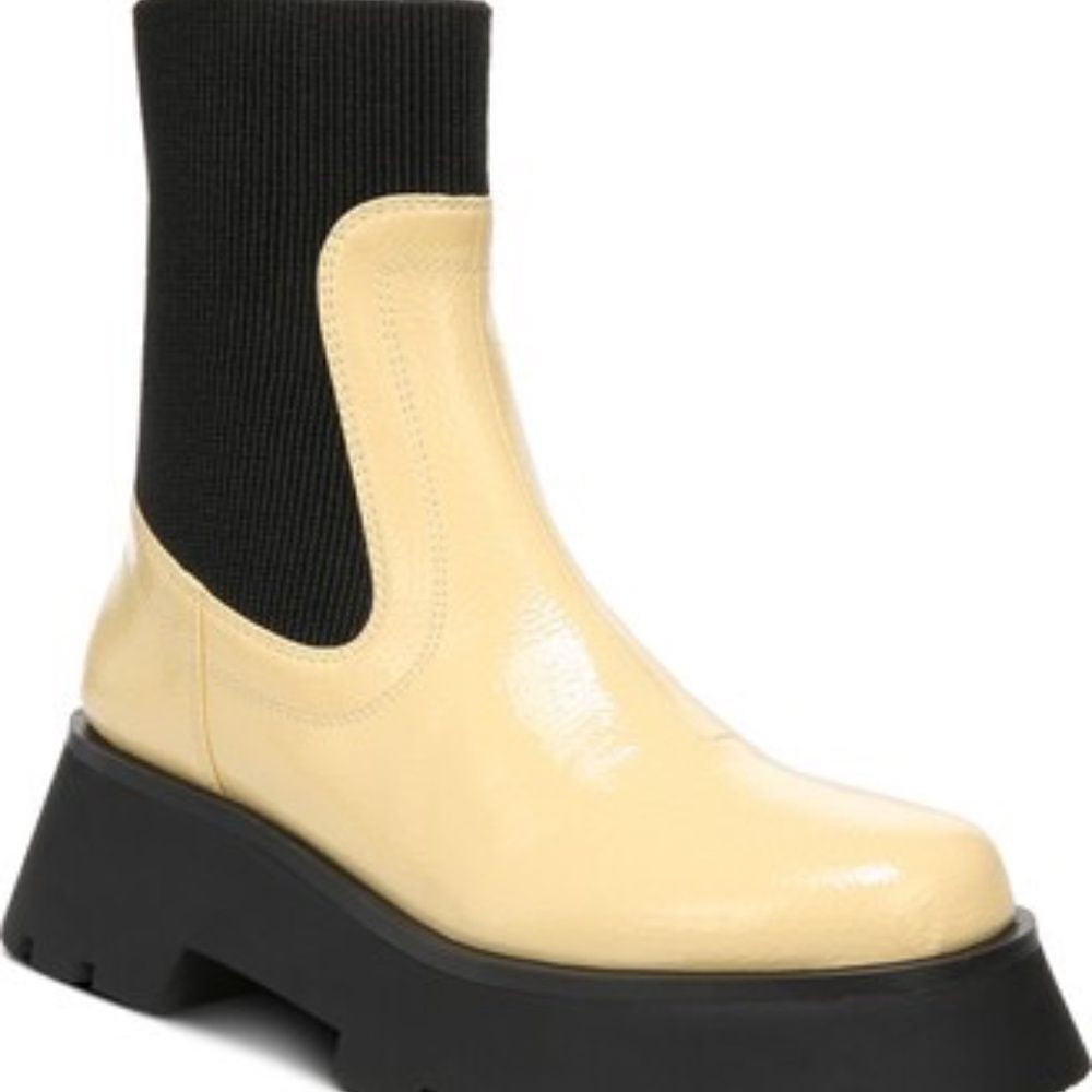Circus NY By Sam Edelman Leslie Lug Sole Chelsea Booties Sz 8